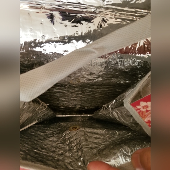 NWT Snapsac foil insulated navy lunch tote bag - Picture 13 of 16